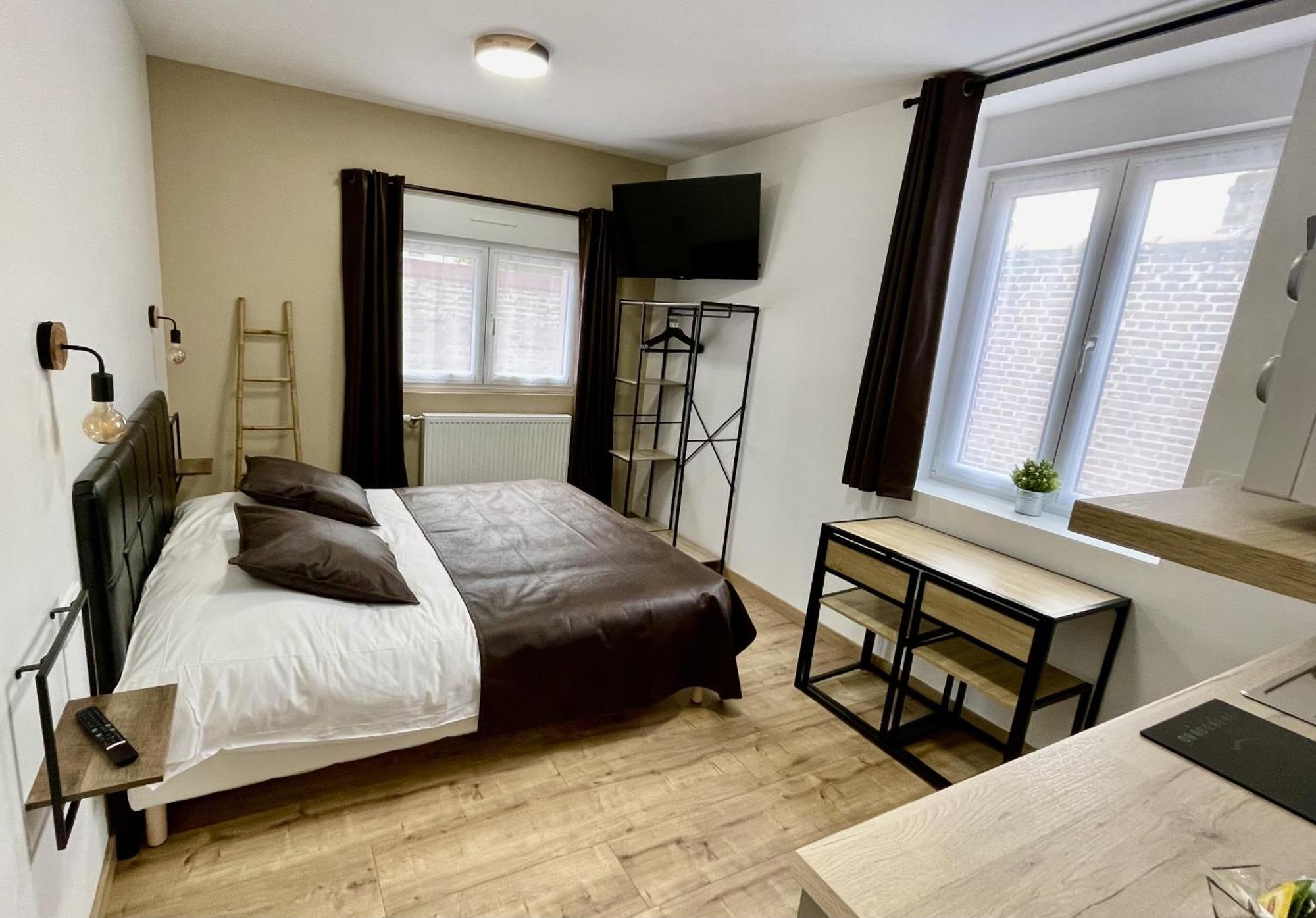 Appart Hotel Gambetta ランス 部屋 写真